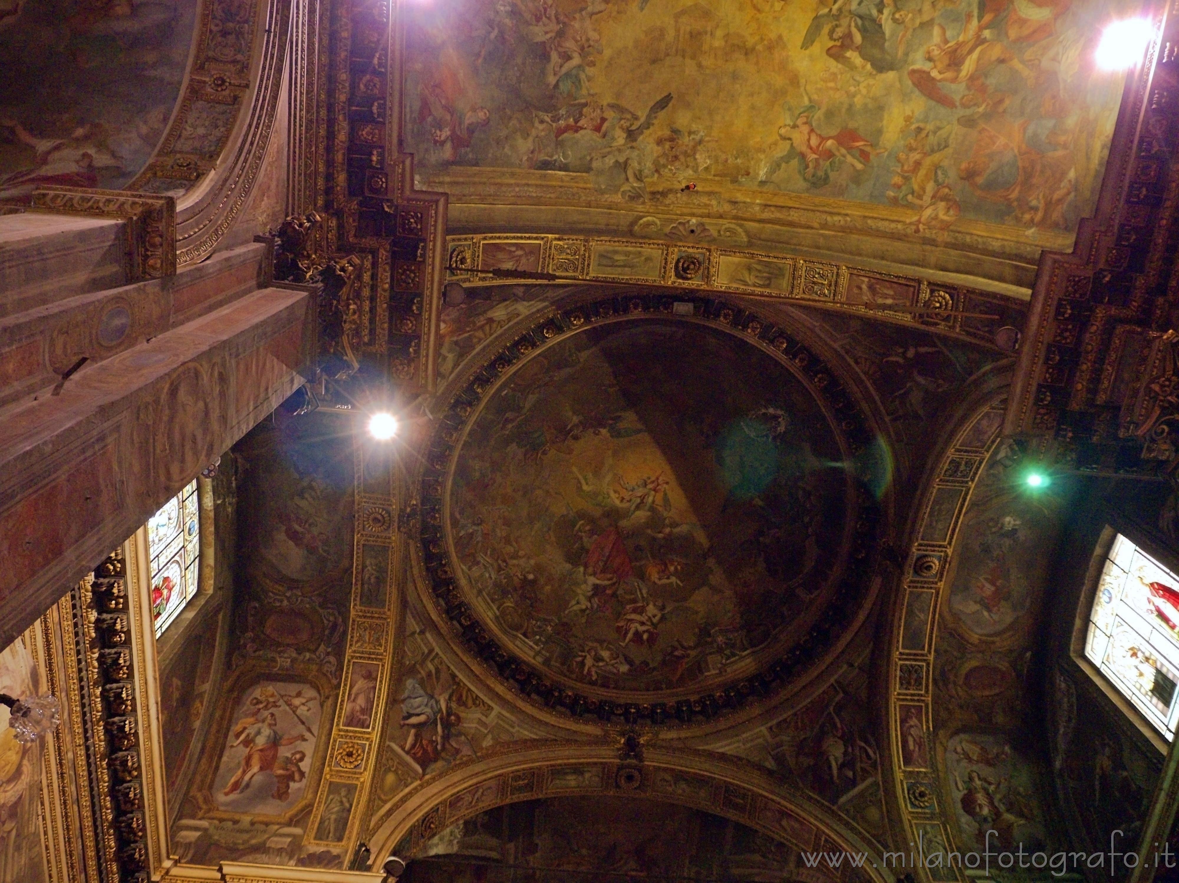 Milan (Italy) - Ceiling of Sant Alessandro